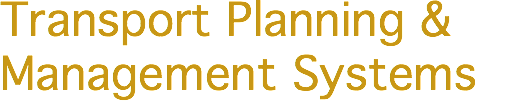 Transport Planning & Management Systems